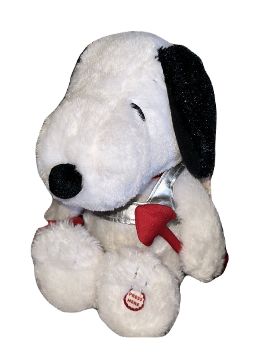Hallmark Snoopy Cupid Plush Dog